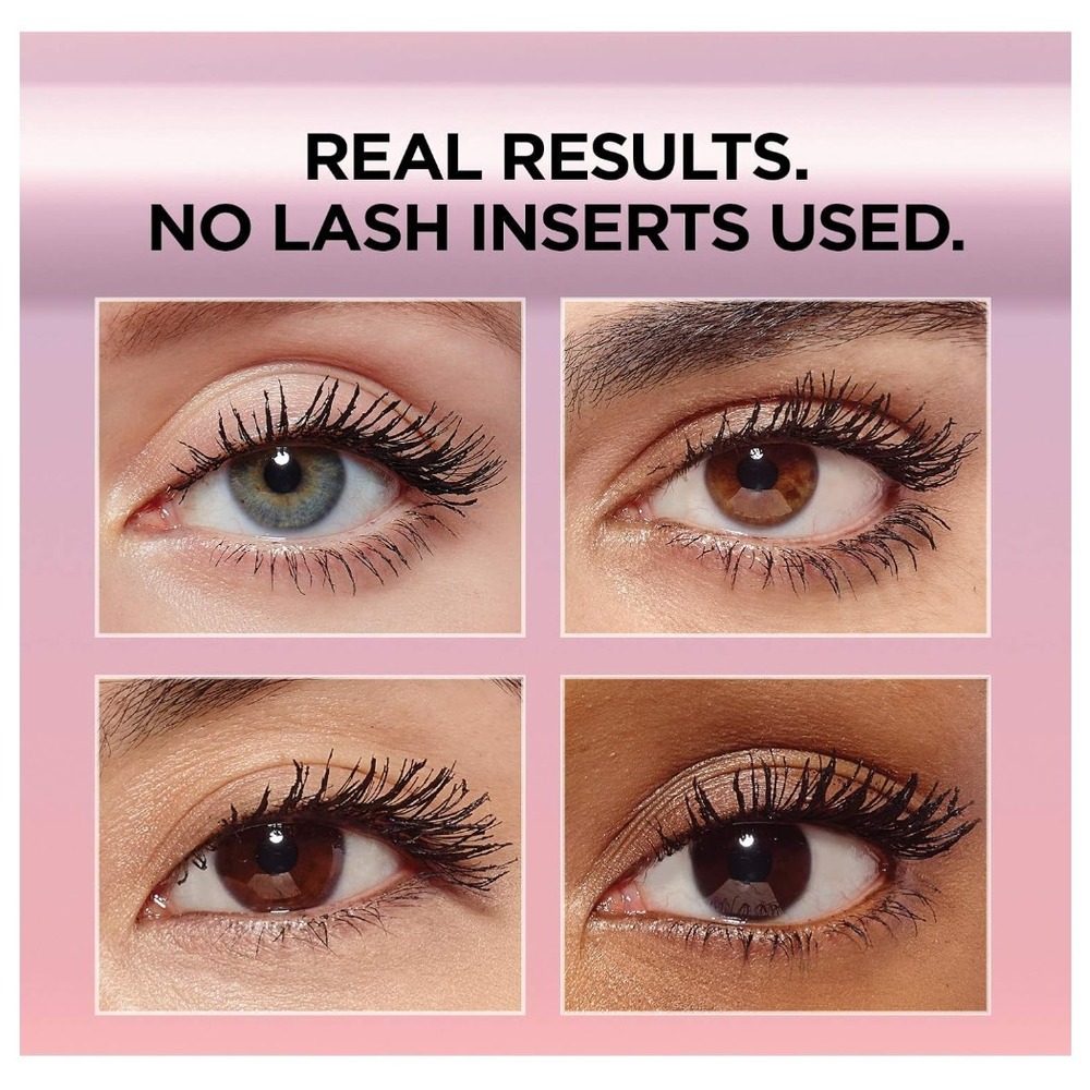 L'Oreal Air Volume Mega Mascara Washable Black Brown 852 2 Pack 0.3 fl oz Each - Picture 6 of 14